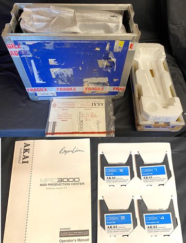 Akai-MPC3000 Limited Edition no. 0226